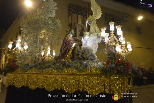Procesion de la Pasion de Cristo Manzanares 2016